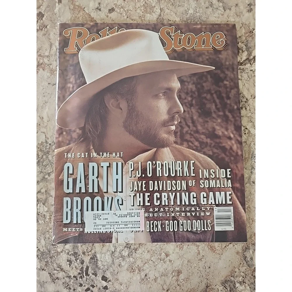 1993 ROLLING STONE MAGAZINE #‎ 653 GARTH BROOKS